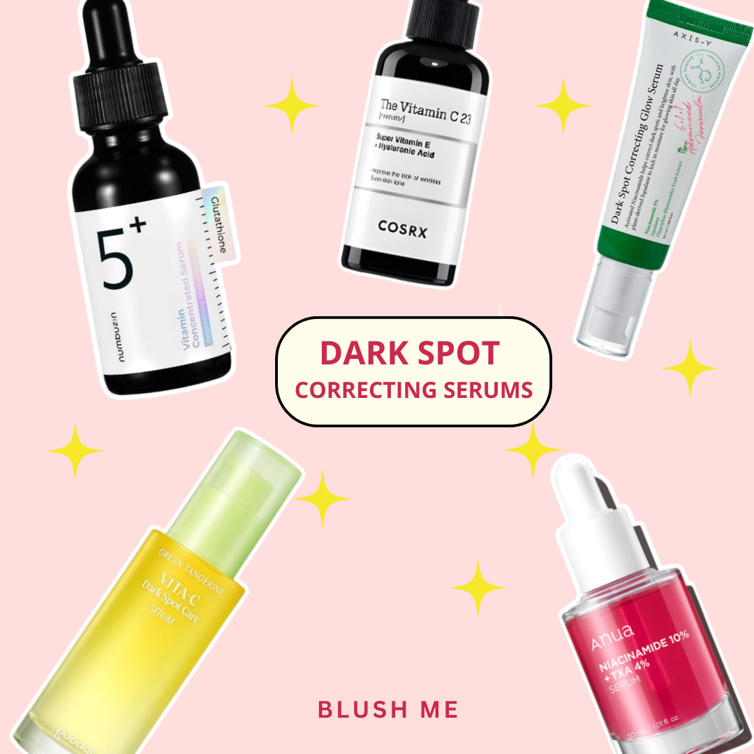 Explore Top 5 Dark Spot Serums & Authentic K-Beauty Products at Blush Me, Sri Lanka – Shop Now for Brighter Skin