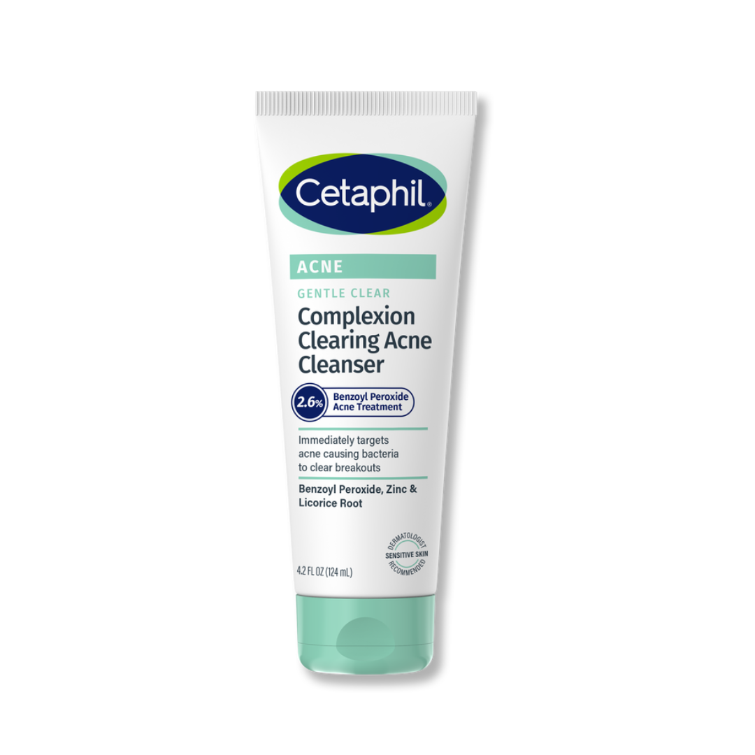 Cetaphil Gentle Clear Complexion-Clearing BPO Acne Cleanser