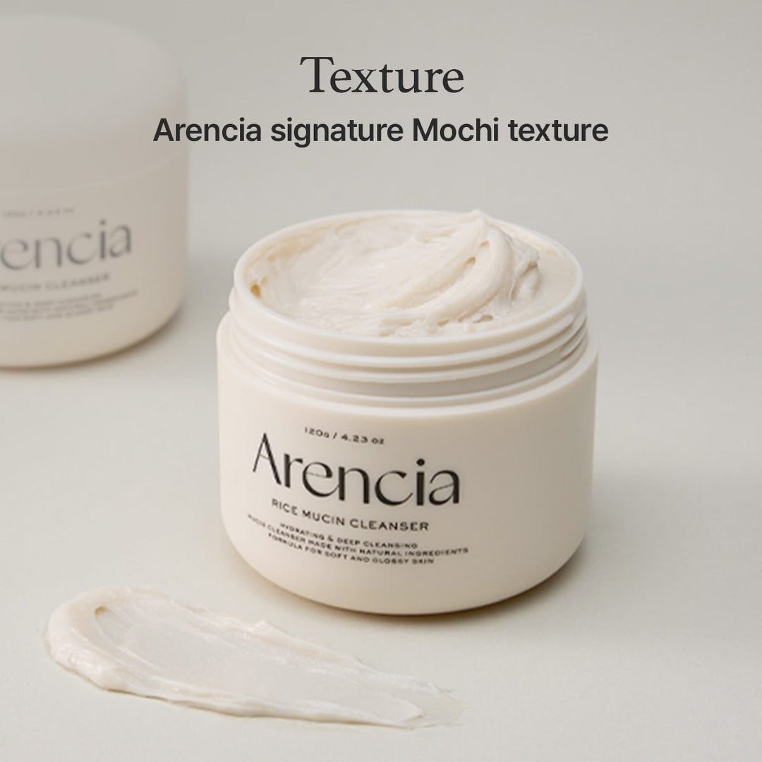 Arencia Rice Mucin Face Cleanser 120g