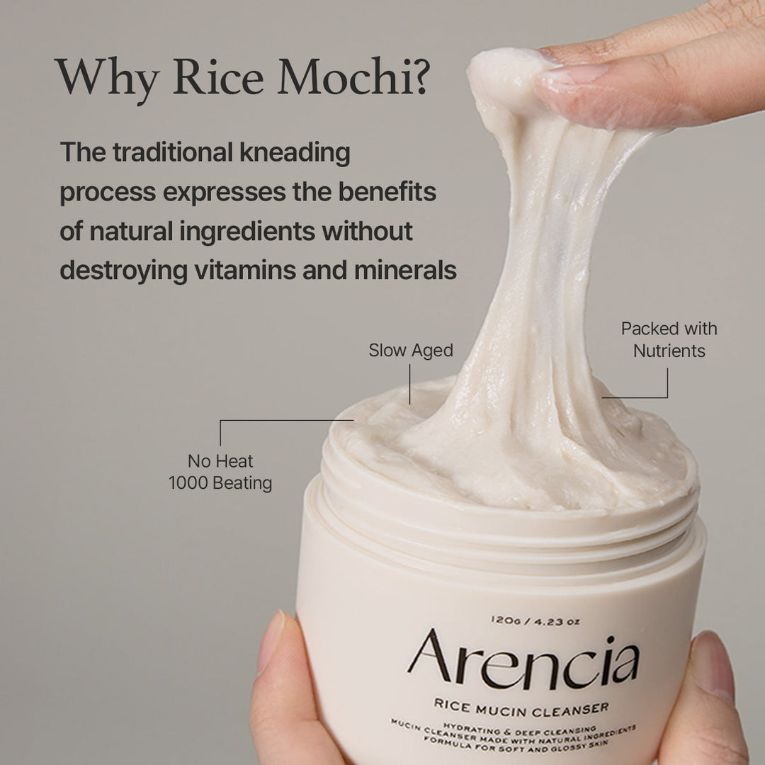 Arencia Rice Mucin Face Cleanser 120g