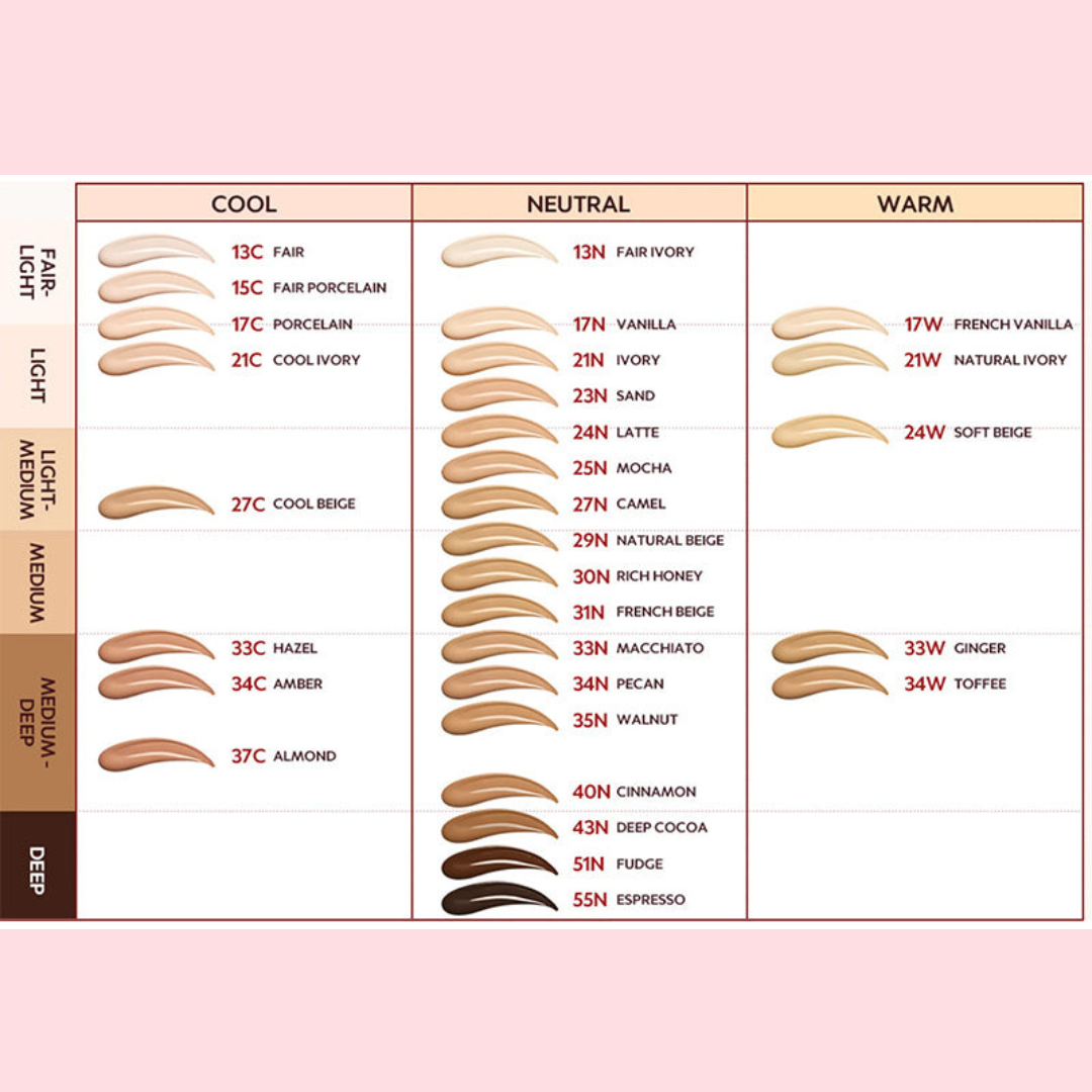 TirTir Mask Fit Red Cushion 6 Shade Trial Kit