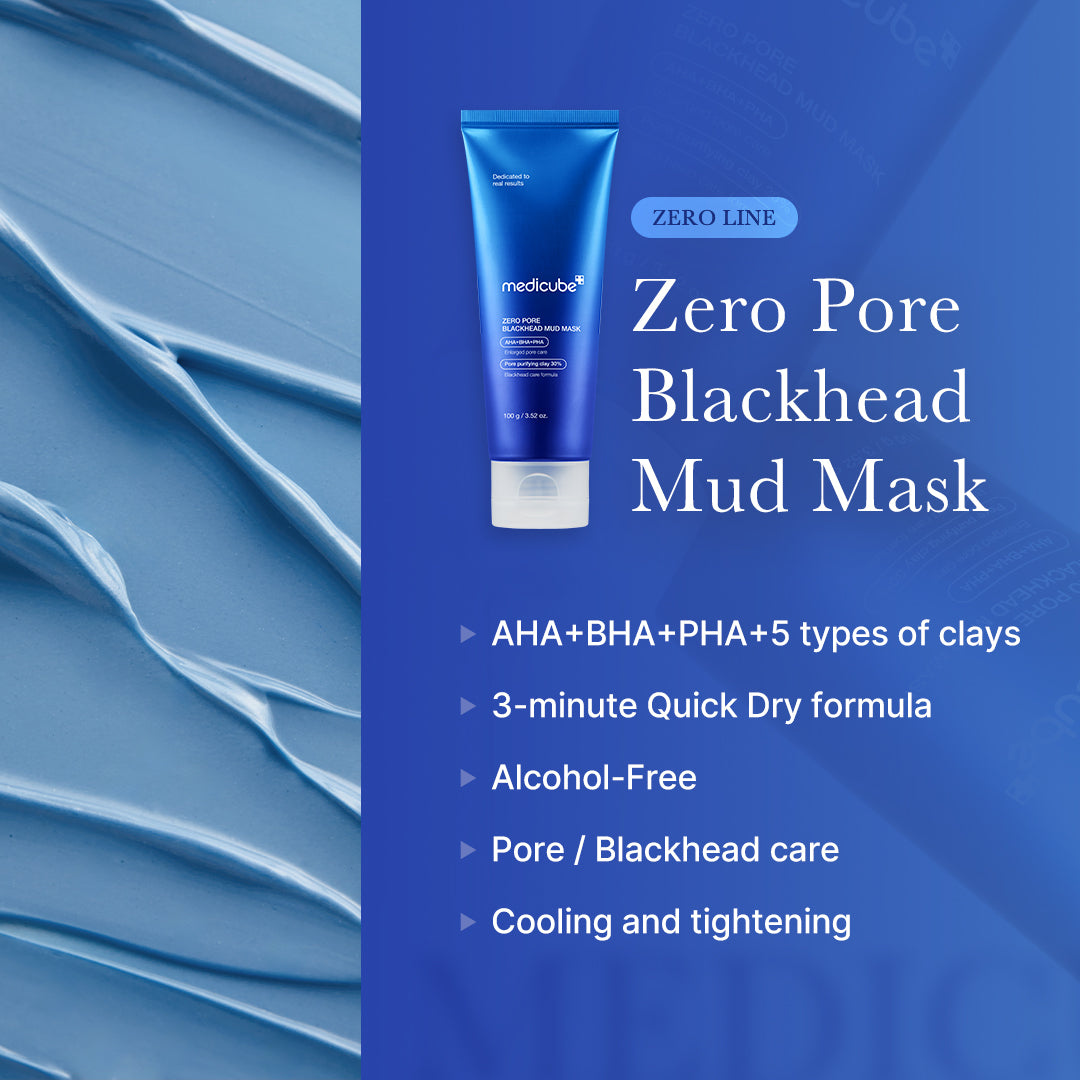 Medicube Zero Pore Blackhead Mud Mask 100g