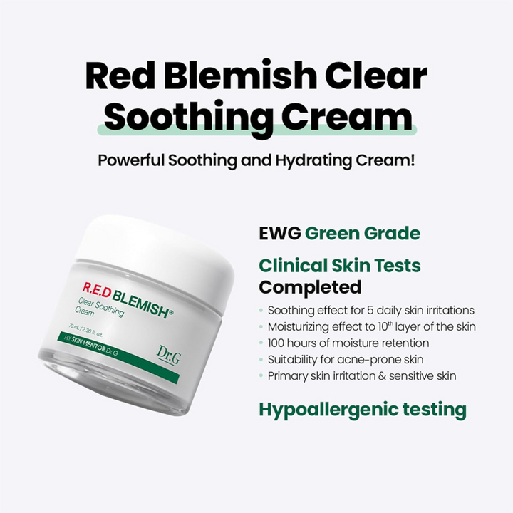 Doctor G Red Blemish Soothing Cream 70ml