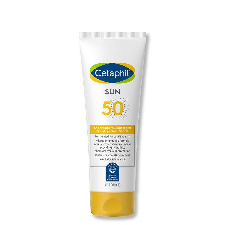 Cetaphil Sheer Mineral Sunscreen Broad Spectrum SPF 50