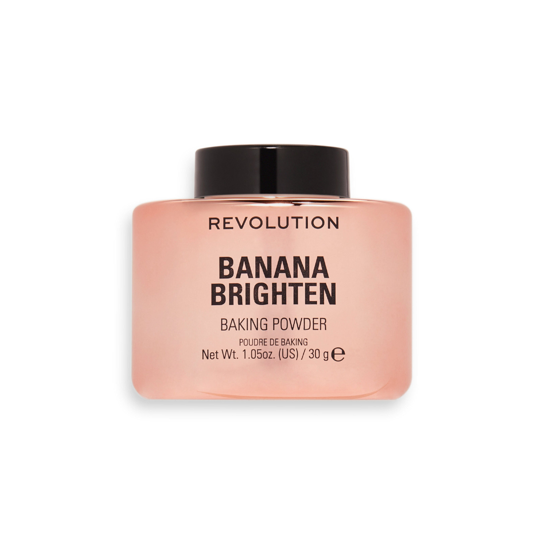 Makeup Revolution Loose Baking Powder- Banana Brighten