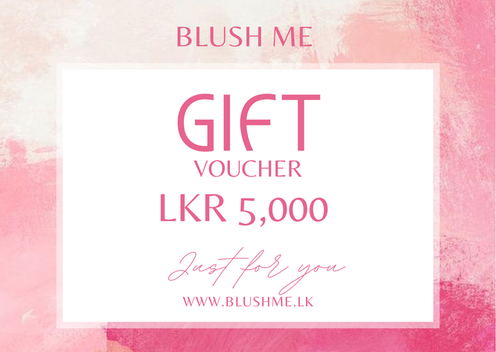 Blush Me Physical Gift Cards