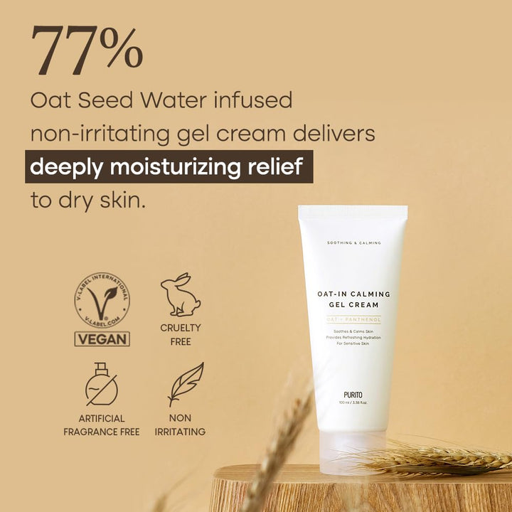 Purito SEOUL Oat-In Calming Gel Cream 100ml