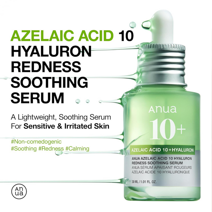 Anua Azelaic Acid 10 Hyaluron Redness Soothing Serum 30ml