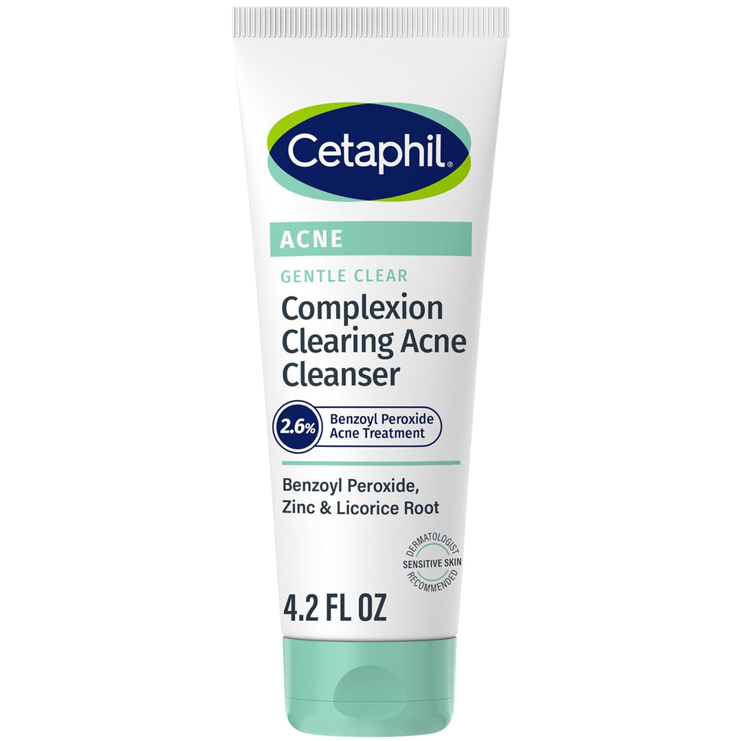 Cetaphil Gentle Clear Complexion-Clearing BPO Acne Cleanser