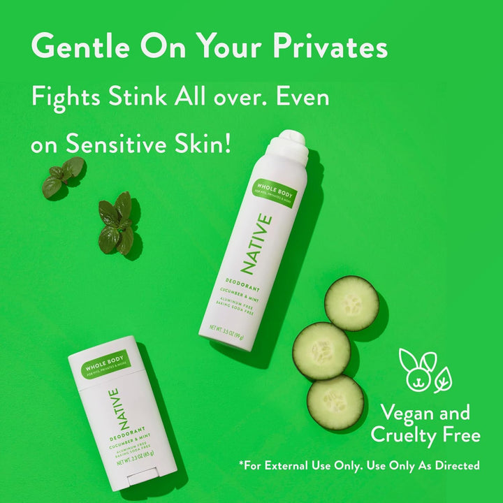 Native Deodorant Whole Body Cucumber & Mint