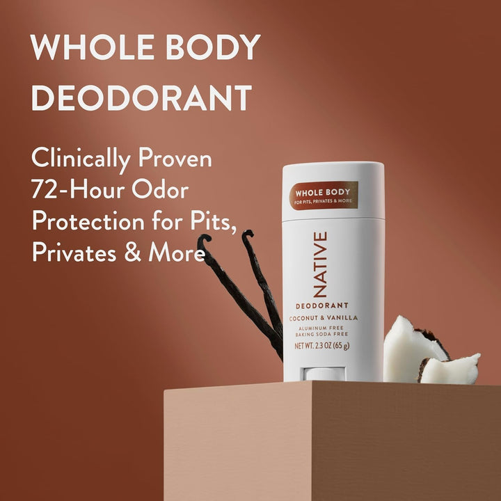 Native Deodorant Whole Body Coconut & Vanilla