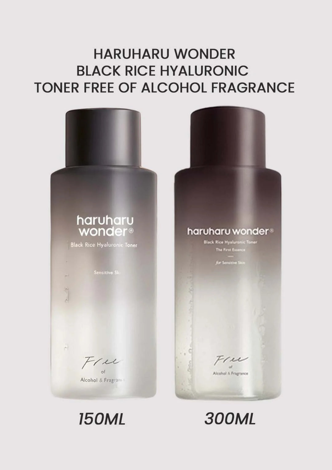 Haruharu Wonder Black Rice Hyaluronic Toner Sensitive Skin