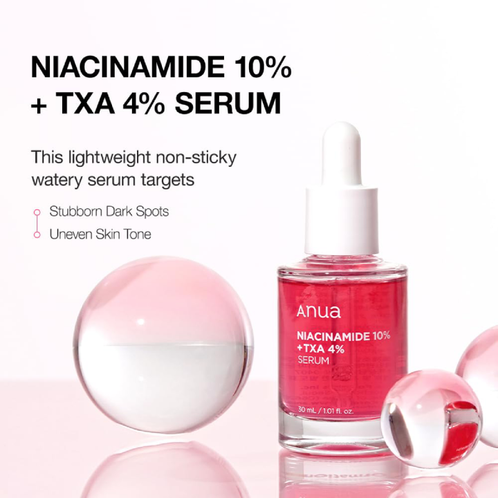 ANUA Niacinamide 10% + TXA 4% Dark Spot Correcting Serum