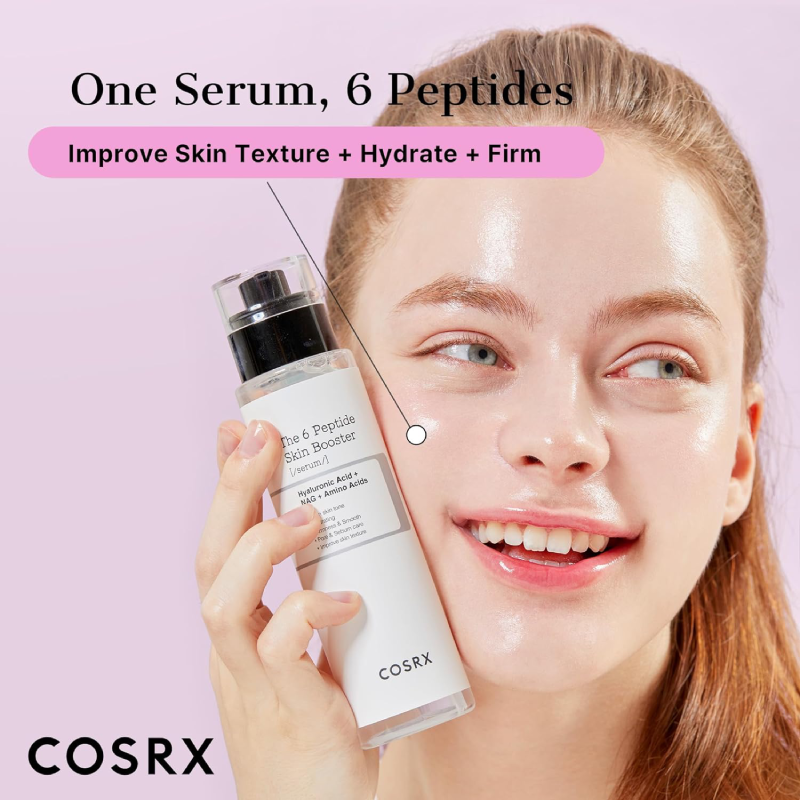 COSRX The 6 Peptide Skin Booster Serum 150ml benefits