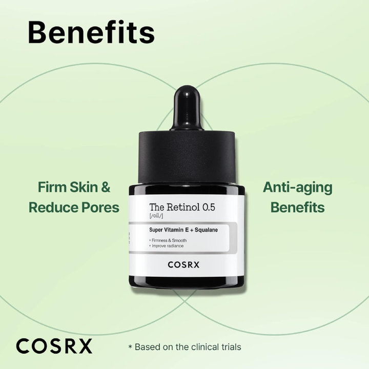 COSRX The Retinol 0.5 Oil benefits 2