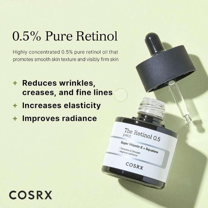 COSRX The Retinol 0.5 Oil benefits 3