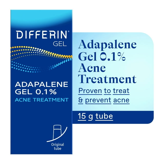 Differin Adapalene Gel 0.1% Acne Treatment