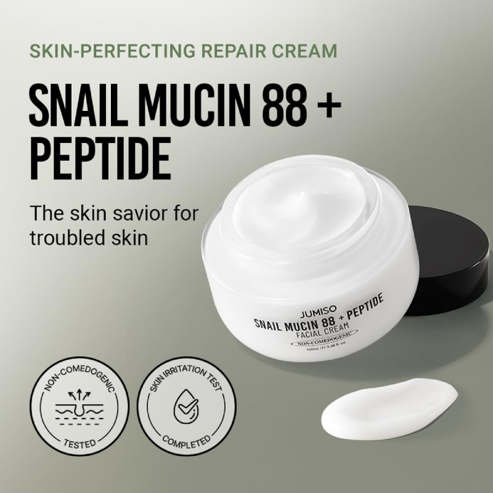 JUMISO Snail Mucin 88 + Peptide Cream 2