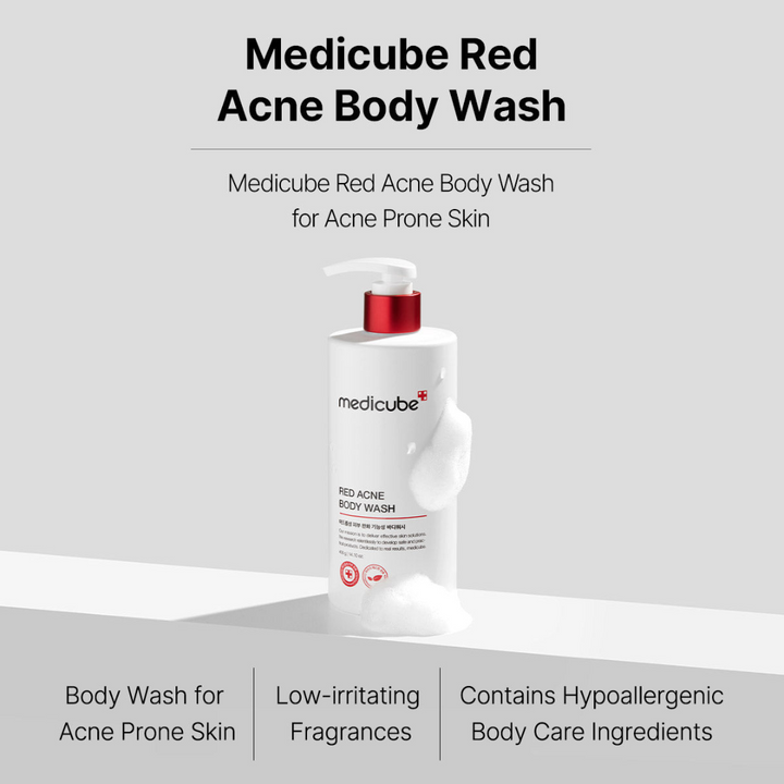 Medicube Red Acne Body Wash 400ml 2