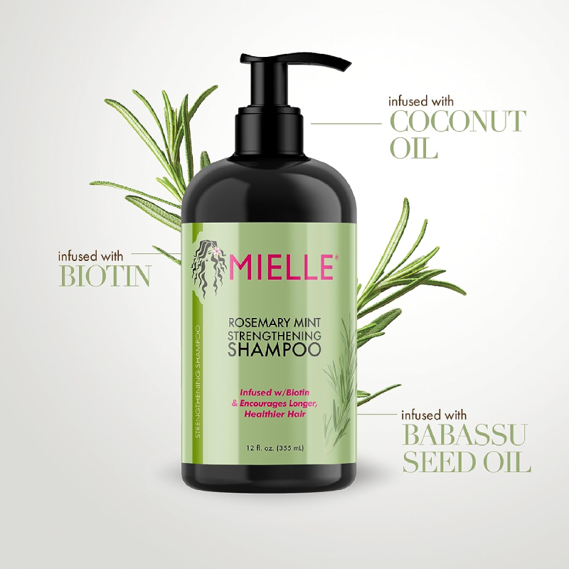 Mielle Rosemary Mint Strengthening Shampoo 2