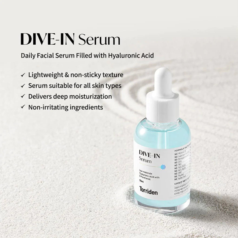 Torriden Dive-In Low Molecule Hyaluronic Acid Serum 50ml