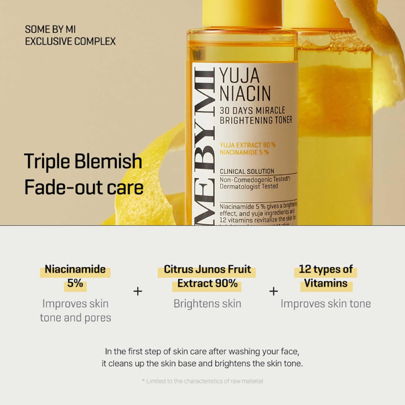 SOME BY MI Yuja Niacin Brightening Toner 150ml