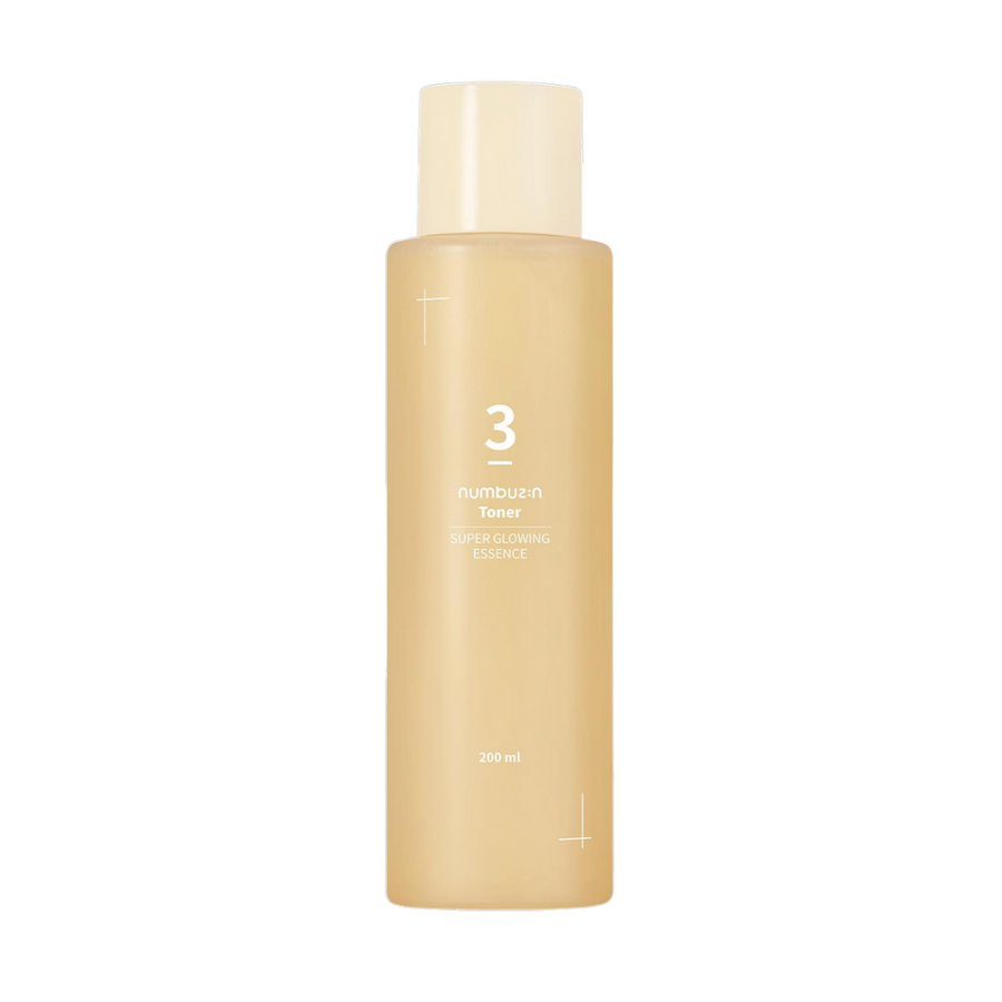 Numbuzin No.3 Super Glowing Essence Toner 200ml