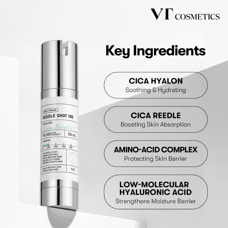 VT Cosmetics Reedle Shot 100 Key Ingredients