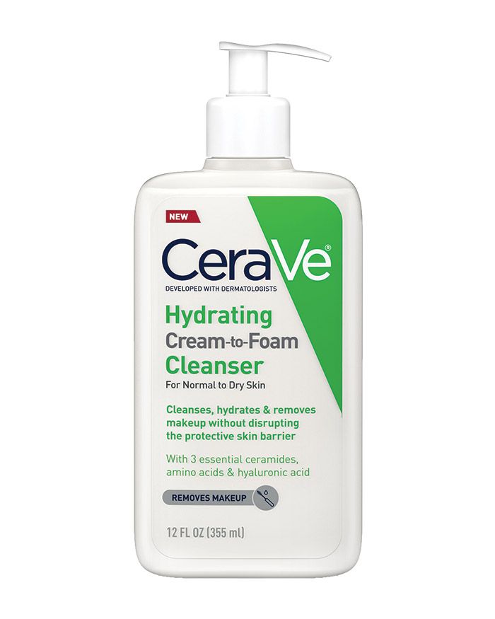 Cerave Hydrating Cream-to-Foam Cleanser 355ml