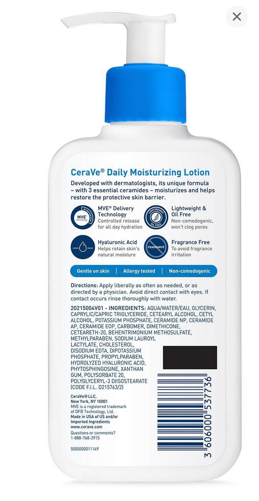 Cerave Daily Moisturizing Lotion 473ML