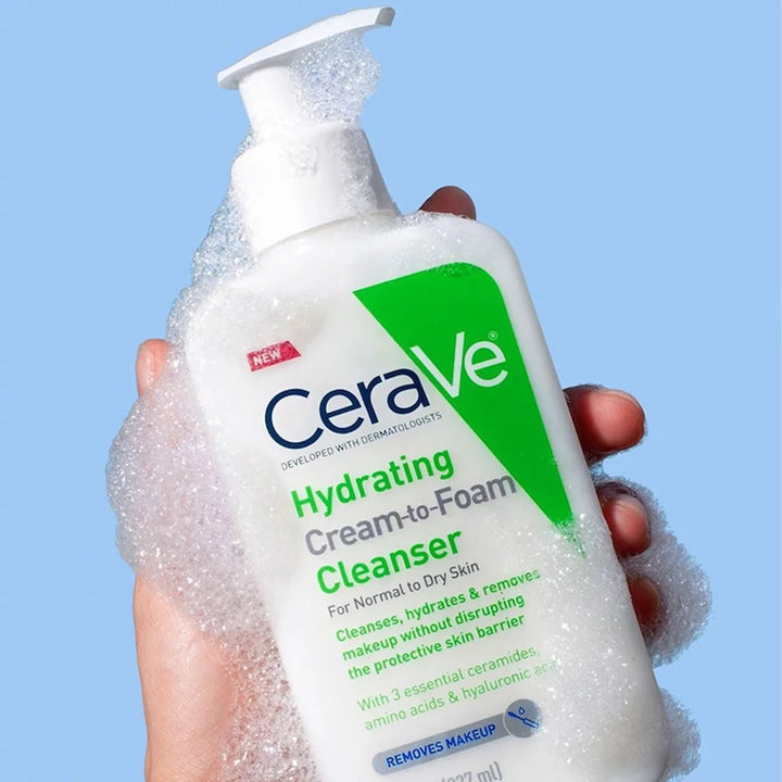 Cerave Hydrating Cream-to-Foam Cleanser 237ml